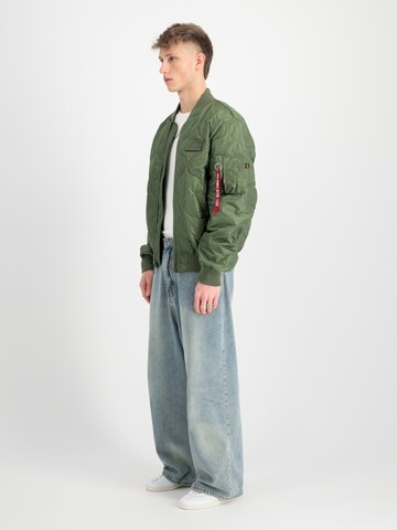 Giacca di mezza stagione di ALPHA INDUSTRIES in verde