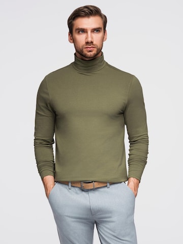 Ombre Shirt in Groen: voorkant