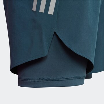 ADIDAS SPORTSWEAR Regular Sports trousers 'Two-In-One Aeroready ' in Blue