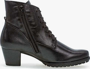 GABOR Lace-Up Ankle Boots in Black