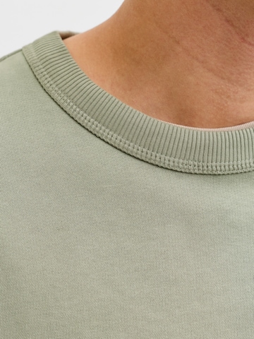 JACK & JONES Sweatshirt 'JORNorrebro' in Groen