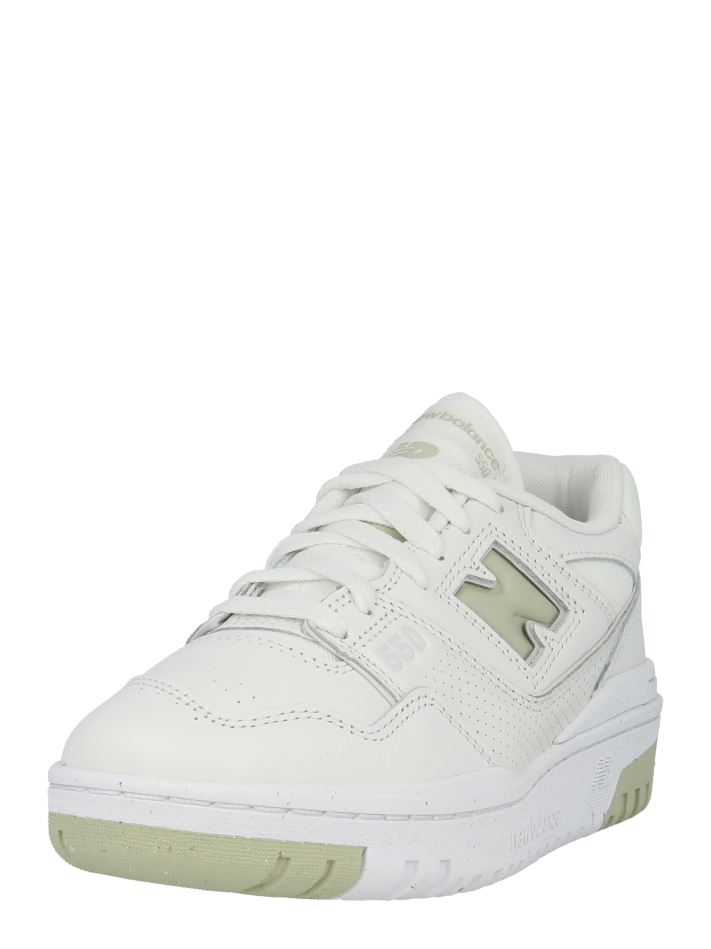 new balance Σνίκερ χαμηλό '550' σε λευκό: μπροστά