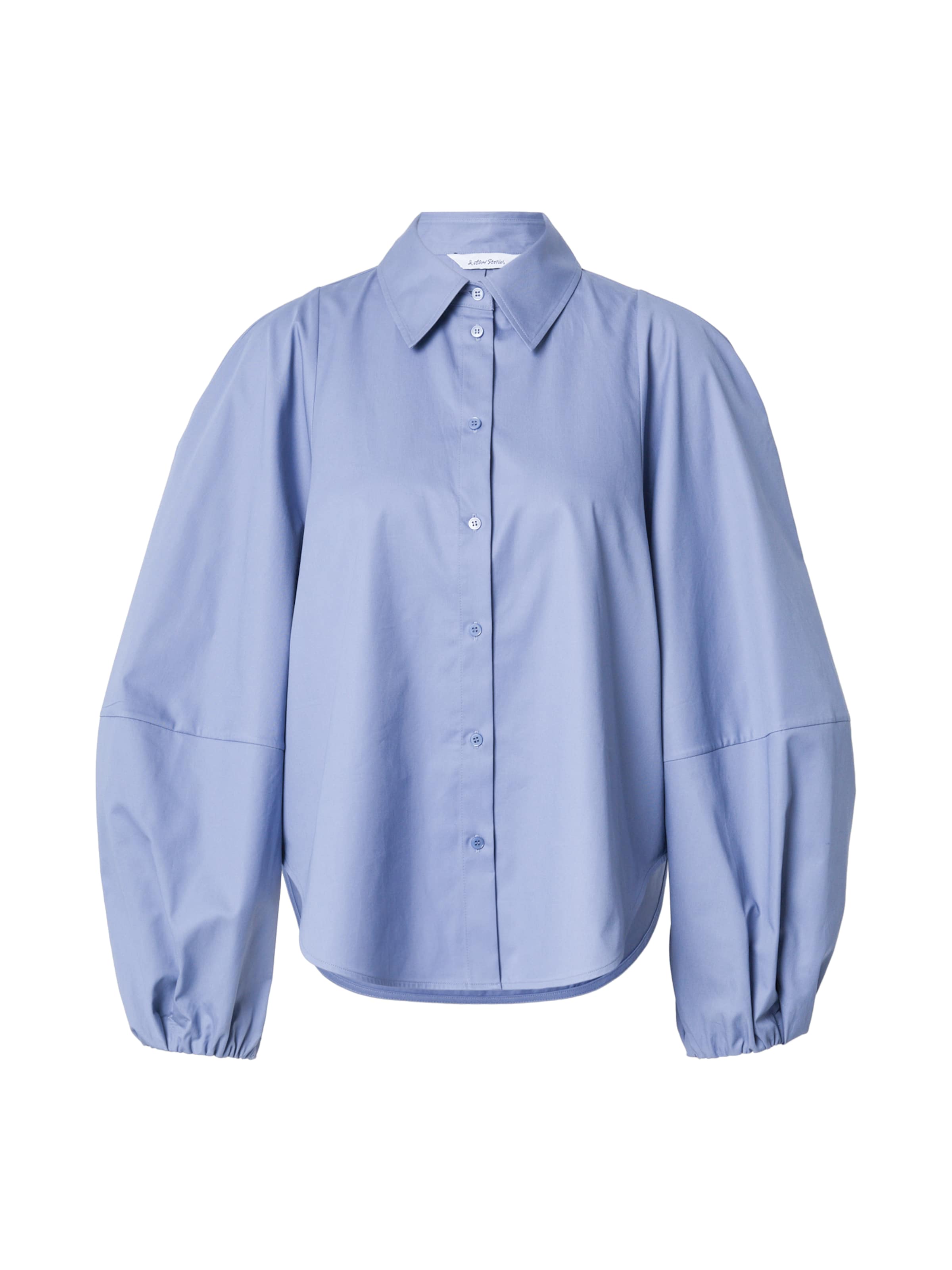 & Other Stories - Blusa en azul: frente