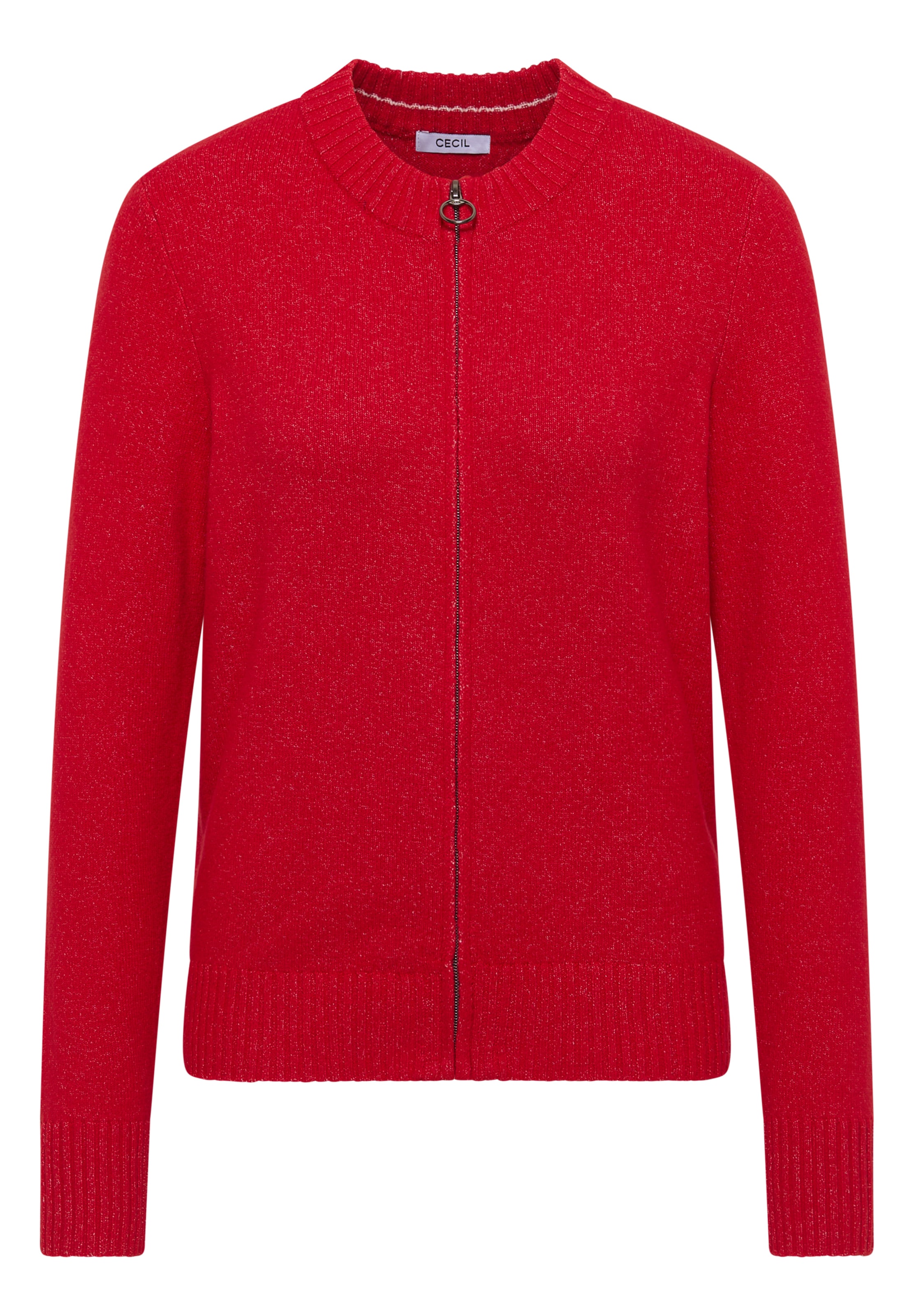 CECIL Strickjacke in Rot: Vorderseite