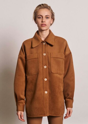 NORR Between-season jacket 'Helia' in Brown: front