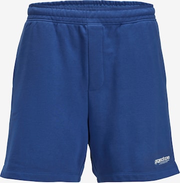 JACK & JONES Trousers 'JPSTKarl Union' in Blue: front