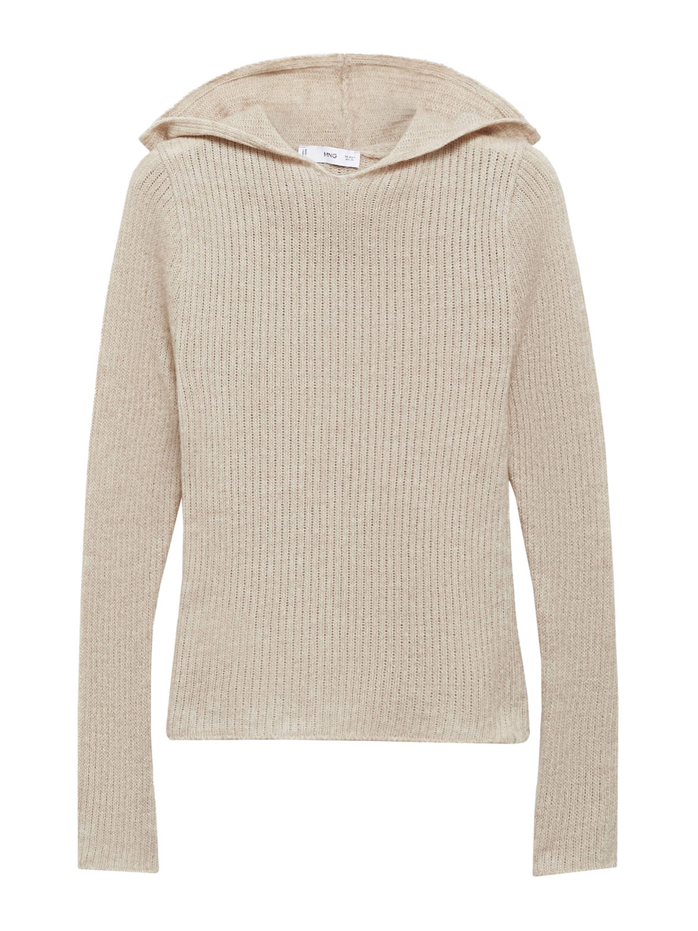 MANGO Trui 'BELSO' in Beige: voorkant