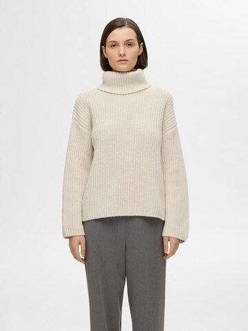 SELECTED FEMME Pullover 'SEFIKA' in Beige: predná strana