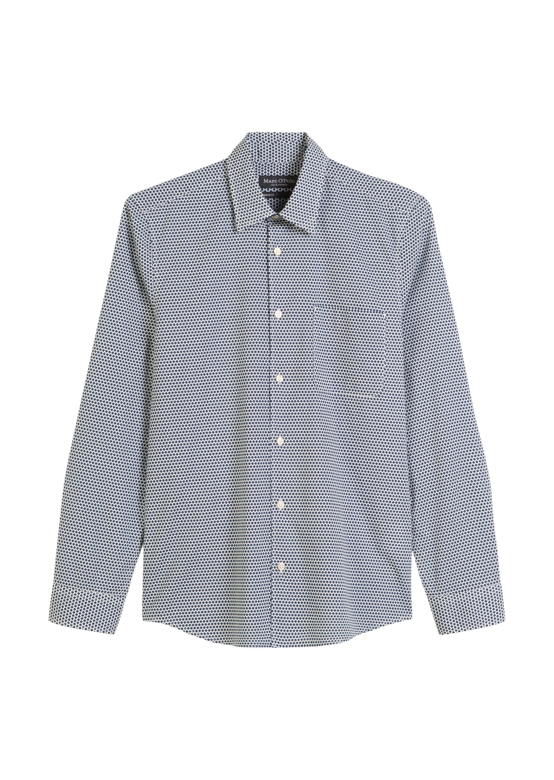 Marc O'Polo Button Up Shirt in Dark blue, Item view