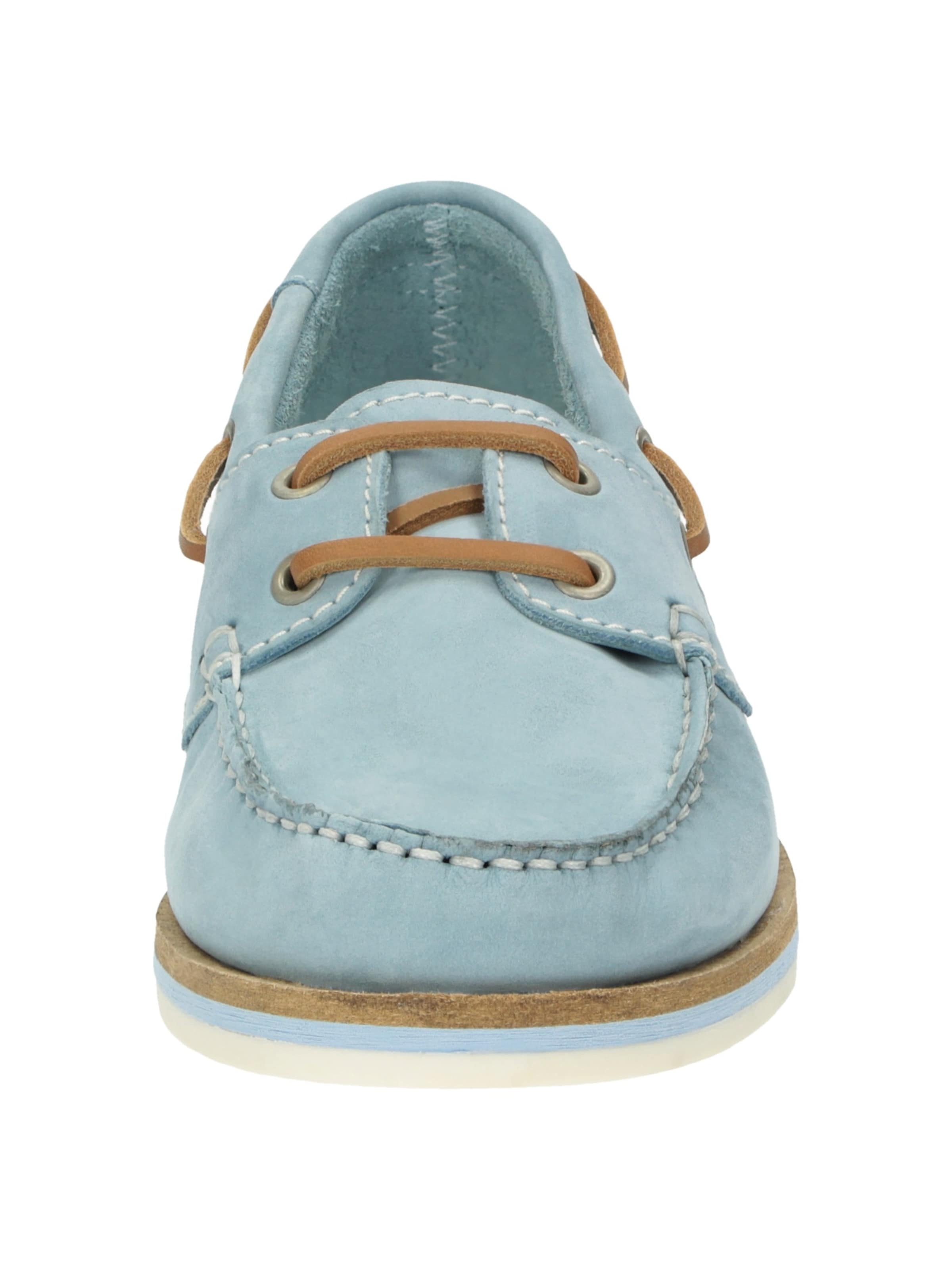 Chaussure à lacets SIOUX en bleu