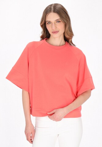 DreiMaster Maritim - Sudadera en naranja: frente