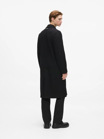 juoda Karl Lagerfeld Demisezoninis paltas
