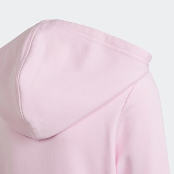 ADIDAS SPORTSWEAR - Sudadera con cremallera deportiva en rosa