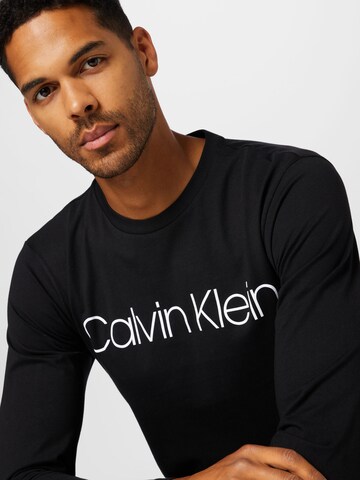 juoda Calvin Klein Standartinis modelis Marškinėliai