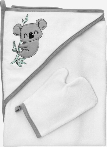 Baby Sweets Handdoek 'Baby Koala' in Wit: voorkant