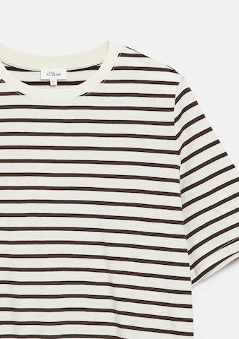T-shirt s.Oliver CURVE en marron