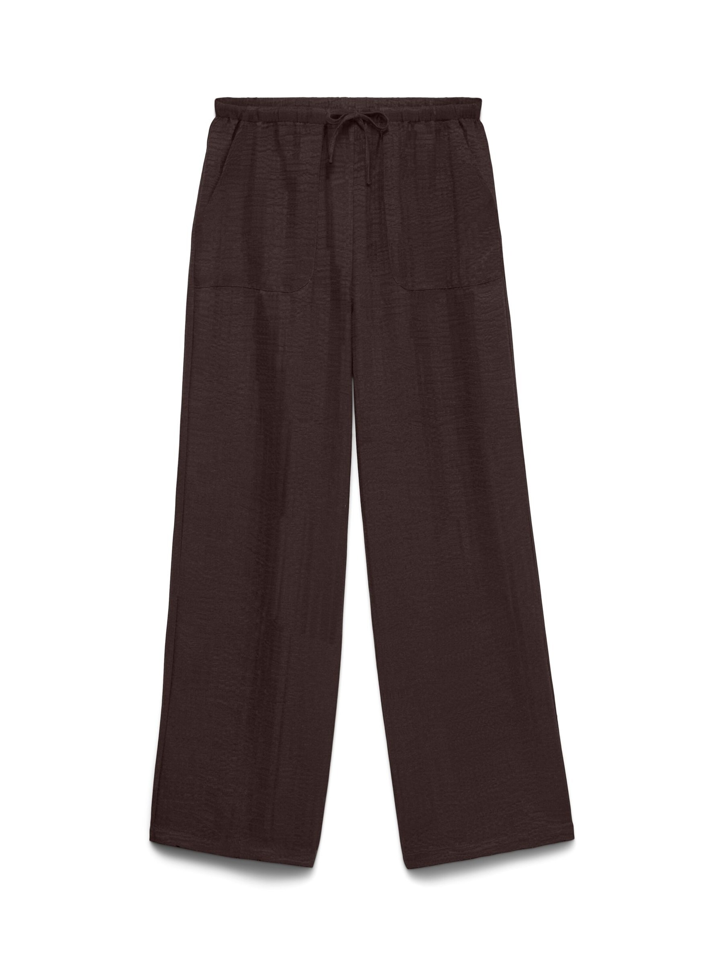 VERO MODA Broek 'VMMelaney' in Bruin: voorkant