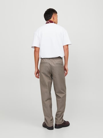 JACK & JONES - Loosefit Pantalón plisado 'Karl' en beige