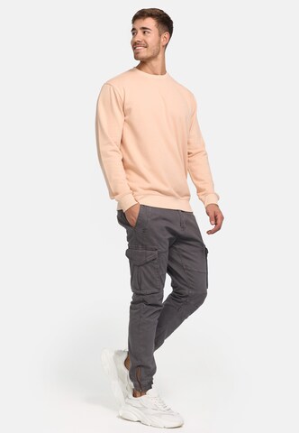 INDICODE JEANS Sweatshirt 'Holt' in Beige
