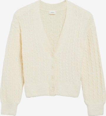 Cardigan s.Oliver en beige : devant