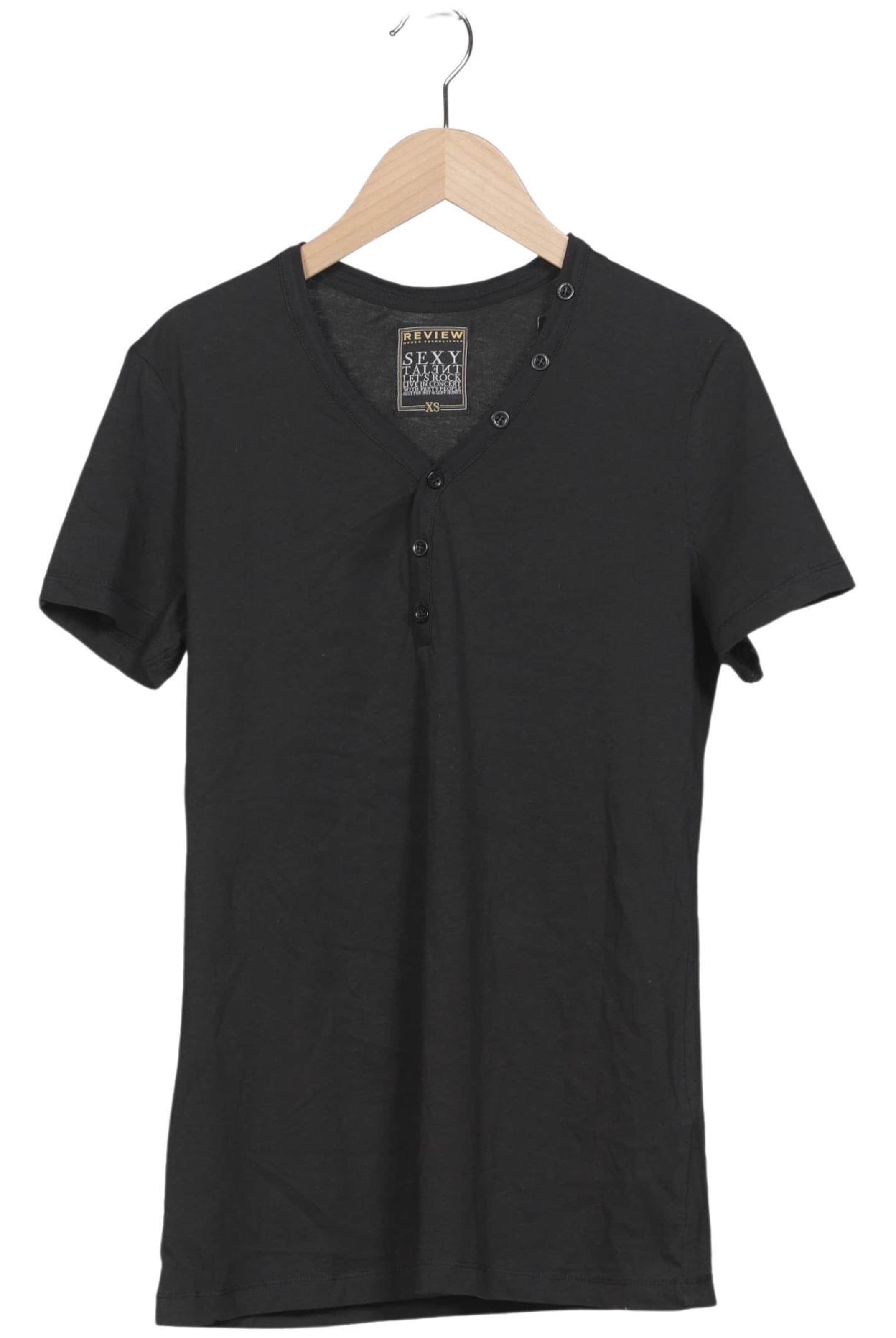 Review Shirt in XS in Black: front