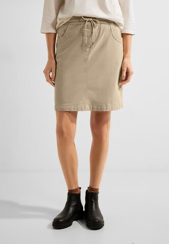 CECIL Skirt in Beige: front