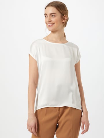 MORE & MORE قميص بلون أبيض: الأمام