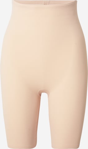 Pantalon modelant Bye Bra en beige : devant