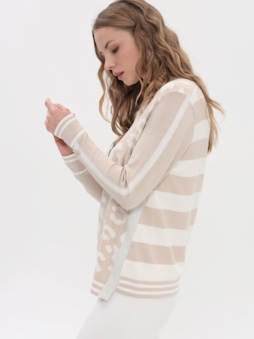 Passioni Pullover in Beige
