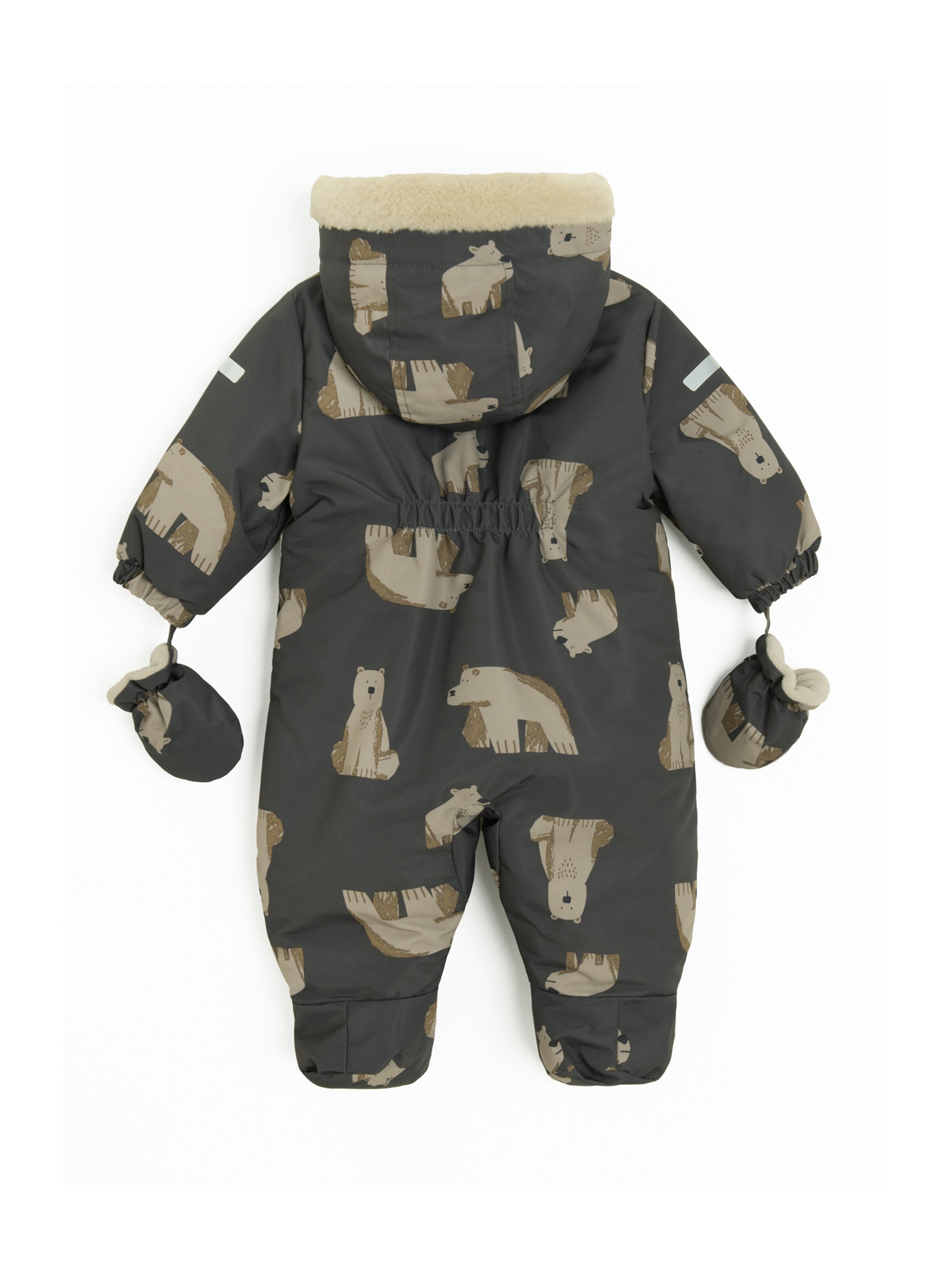 Cool Club Overall in Grey: back