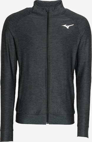 MIZUNO - Chaqueta deportiva en negro: frente