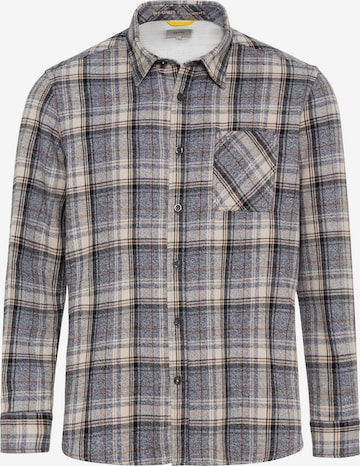 CAMEL ACTIVE Button Up Shirt in Grey: front