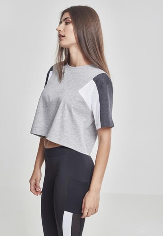 T-shirt Urban Classics en gris : devant