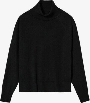 MANGO Sweater 'LUCASC' in Black: front