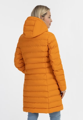 Manteau d’hiver 'Halee' Schmuddelwedda en orange