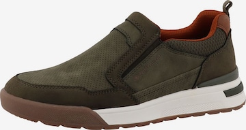 TOM TAILOR Slip-ons in Green: front