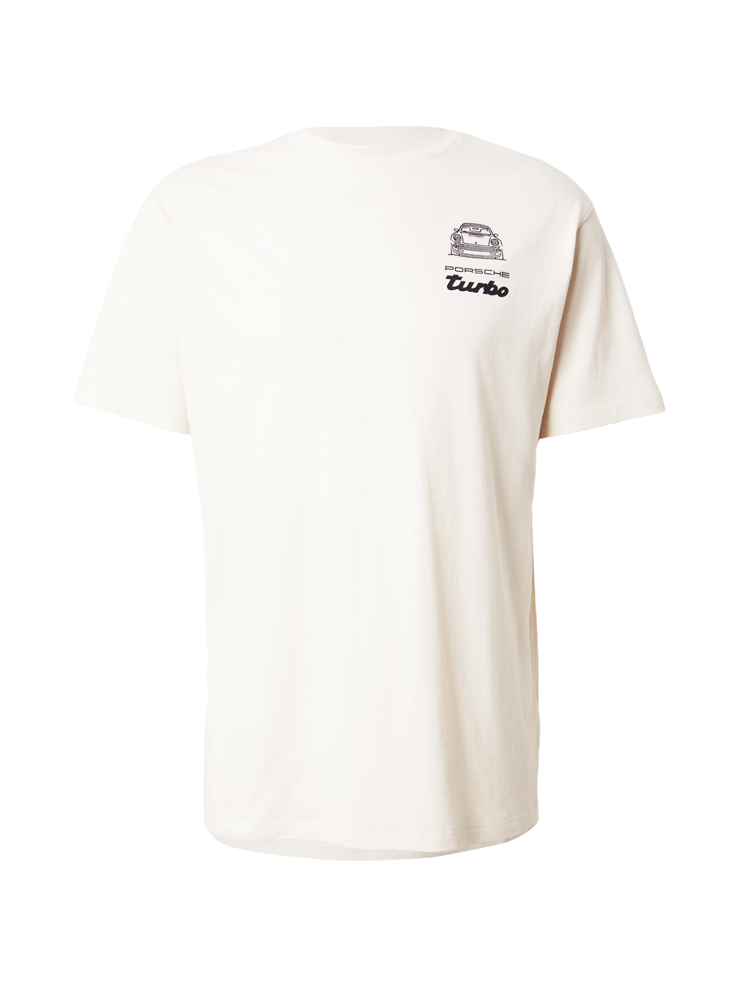 PUMA T-Shirt in S in grau / weiß, Produktansicht