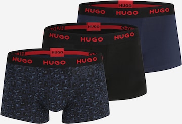 HUGO Red Boxerky - Modrá: predná strana