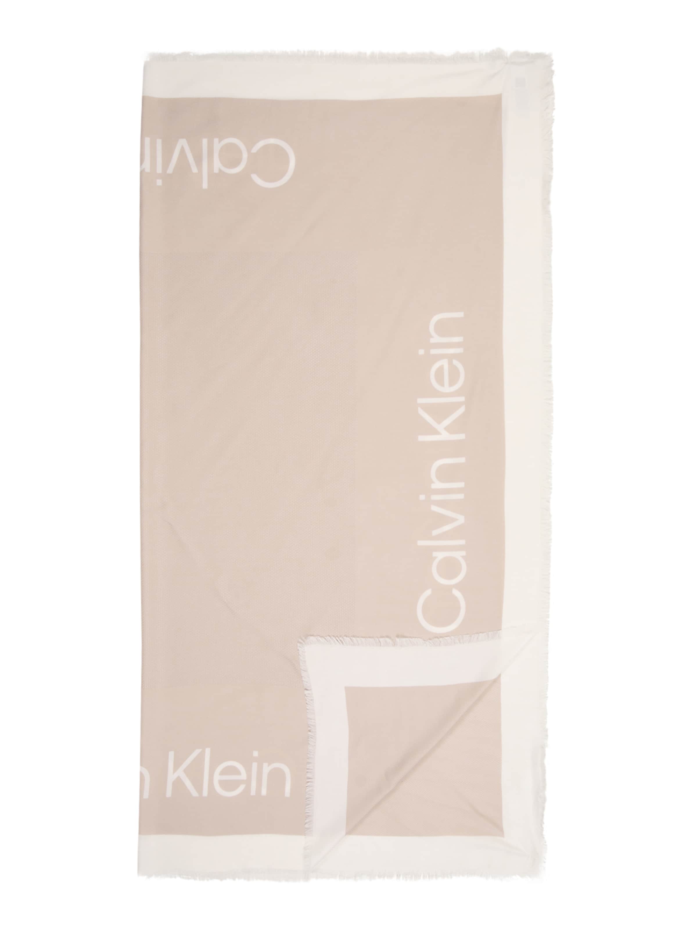 Calvin Klein Tørklæde i beige: forside
