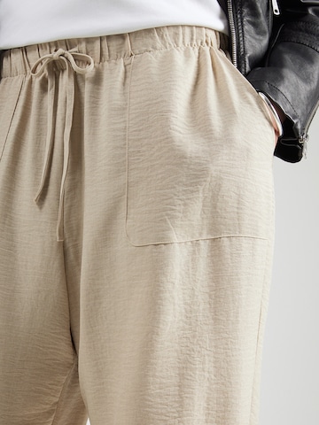 Vero Moda Curve Loosefit Παντελόνι 'VMCMelaney' σε γκρι