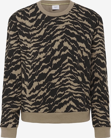 SAINT TROPEZ Sweatshirt 'ZagnaSZ' in Beige: front