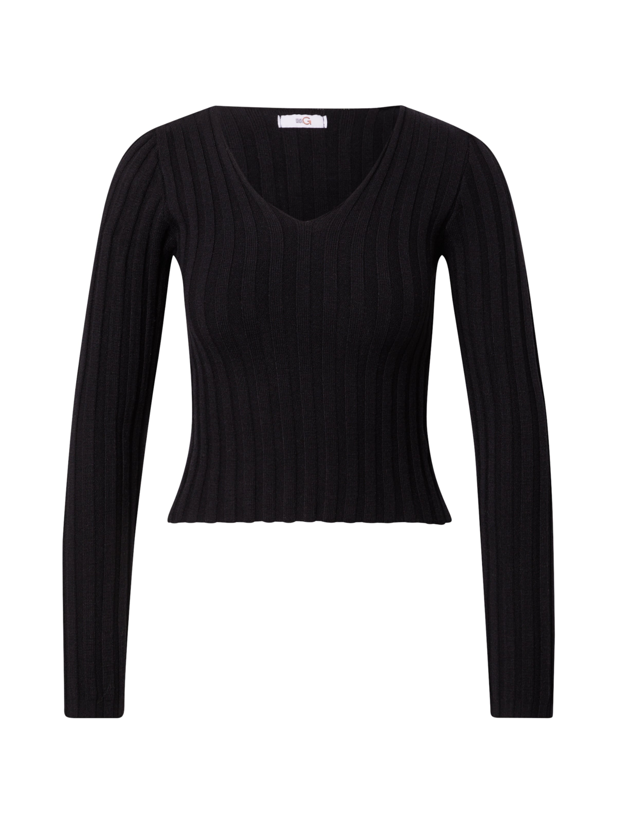 WAL G. Pullover in Schwarz: Vorderseite