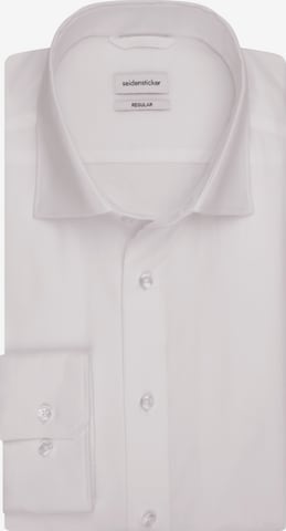 SEIDENSTICKER Regular Fit Forretningsskjorte i hvid