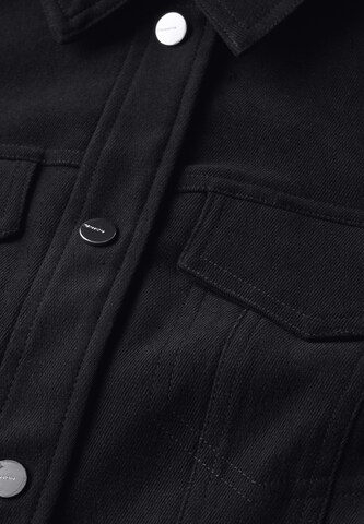 STREET ONE Jacke in Velours-Optik in Blau
