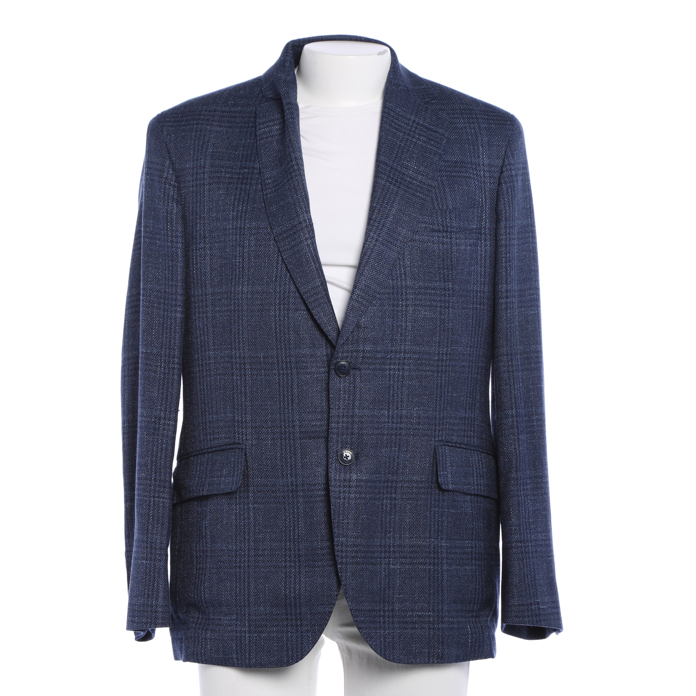 Loro Piana Suit Jacket in XS in Blue: front