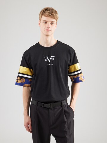 19V69 ITALIA Shirt 'Tamaro' in Black: front