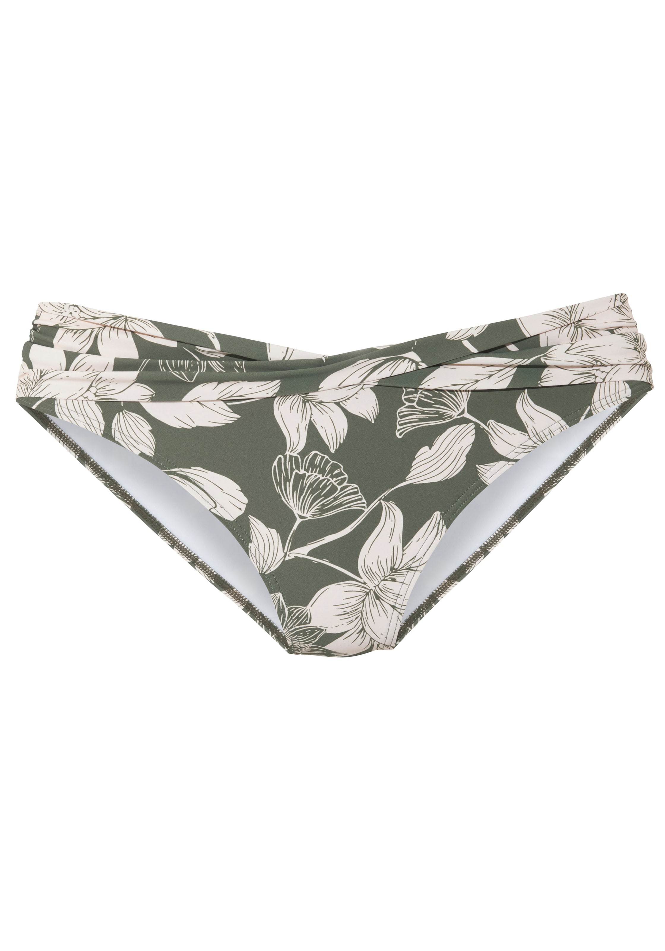 s.Oliver Bikinové nohavičky - Zelená: predná strana