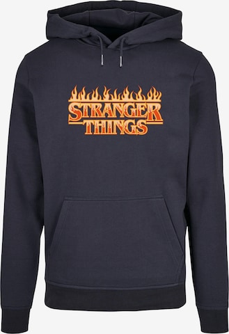 ABSOLUTE CULT Sweatshirt 'Stranger Things' in Blue: front
