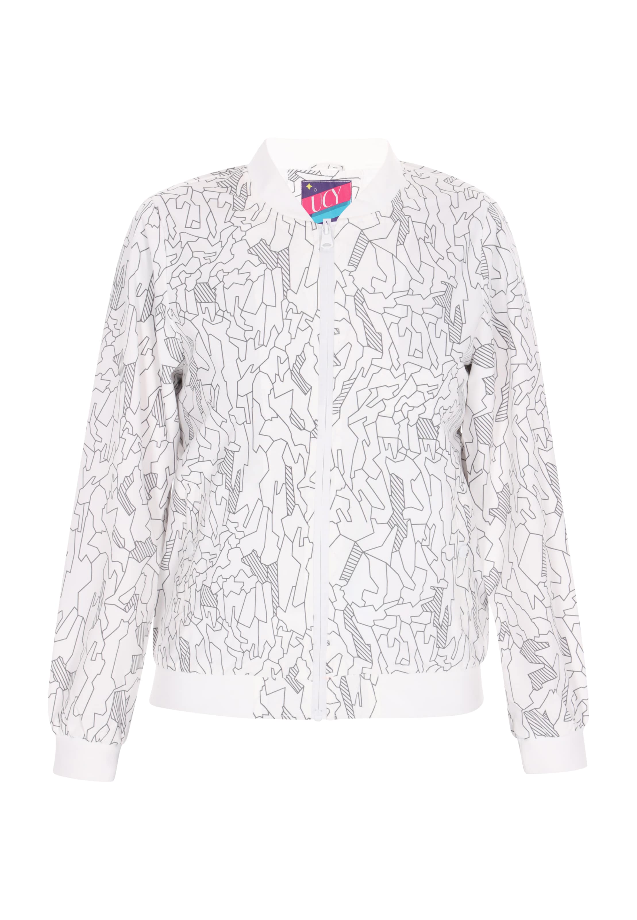 UCY Between-season jacket in White: front