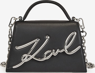 Borsa a mano di Karl Lagerfeld in nero: frontale